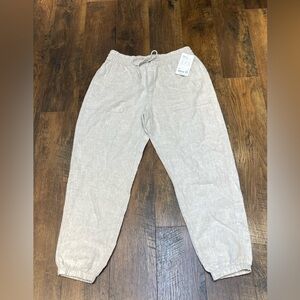Athleta Retreat Linen Jogger size medium